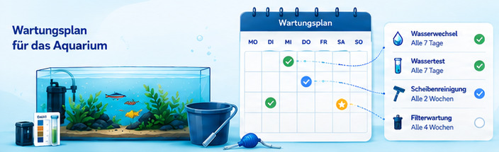 Aquarium Wartungsplanung
