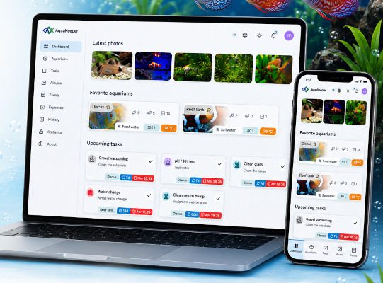 Aquakeeper envoyant des notifications sur plusieurs appareils